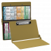 WhiteCoat Clipboard® - Tactical Brown Pharmacy Edition